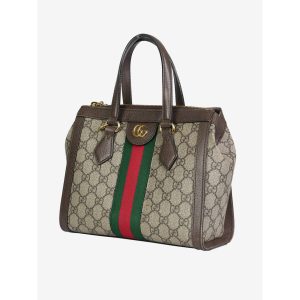 Gucci Brown monogram Ophidia GG